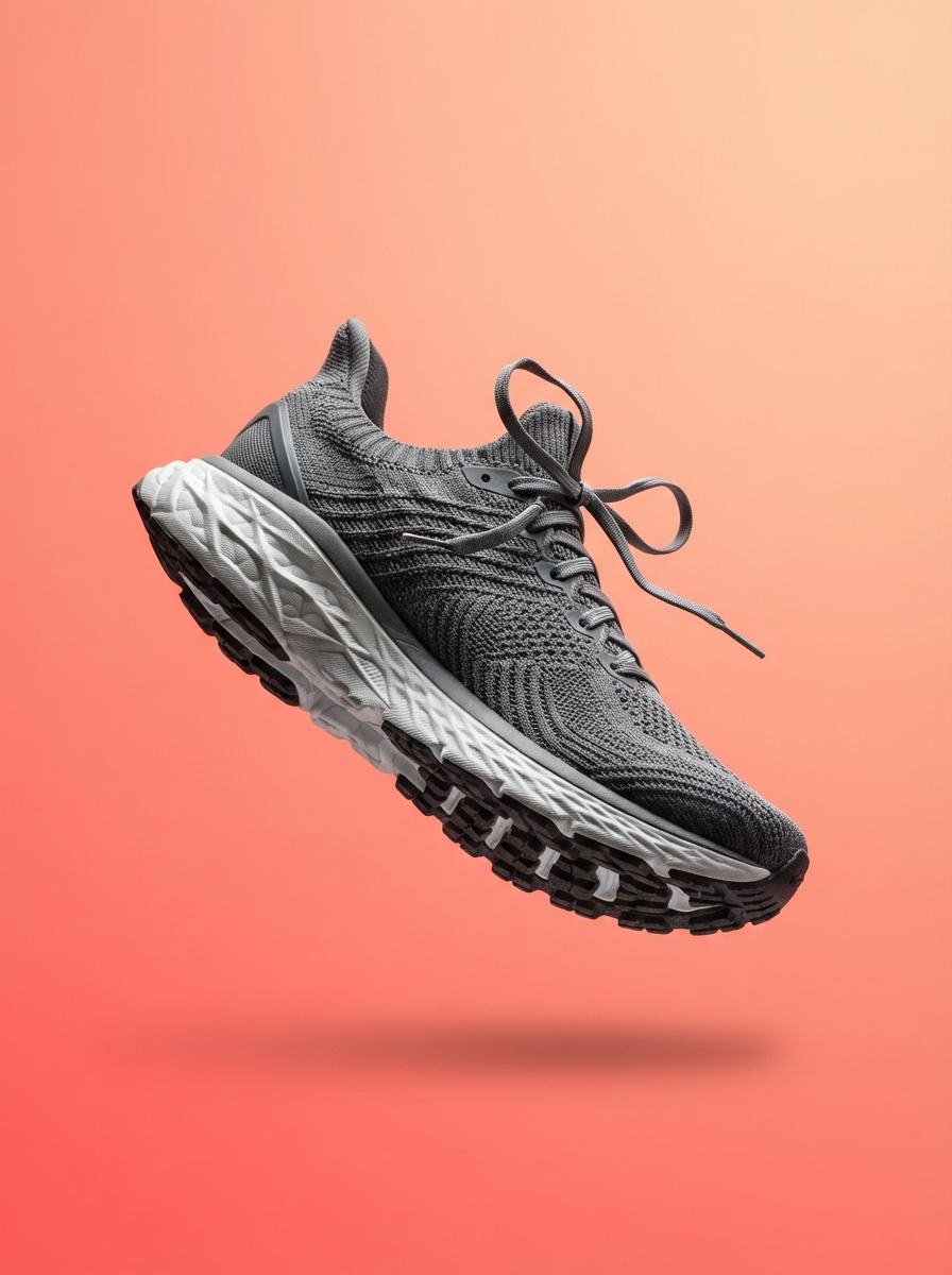 AI product photography scene — fitness running shoe | rawbit