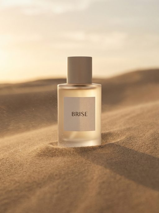 AI product photography scene — perfume brise golden dune | rawbit AI product photography scene — perfume brise golden dune | rawbit